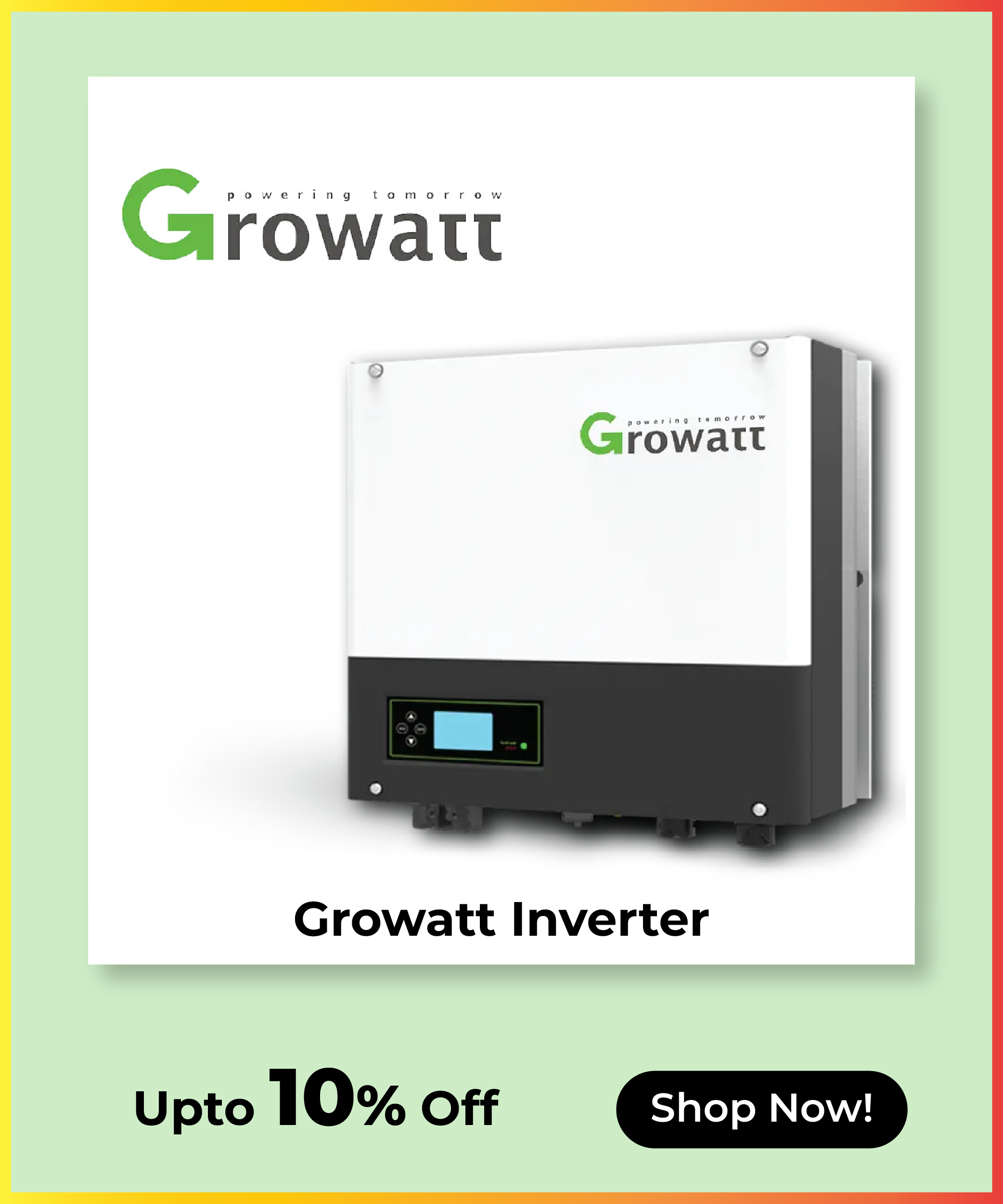 Growatt Inverter Offer